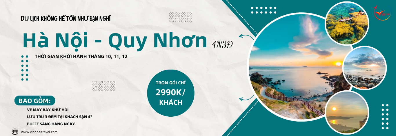 COMBO HÀ NỘI - QUY NHƠN 4N3Đ