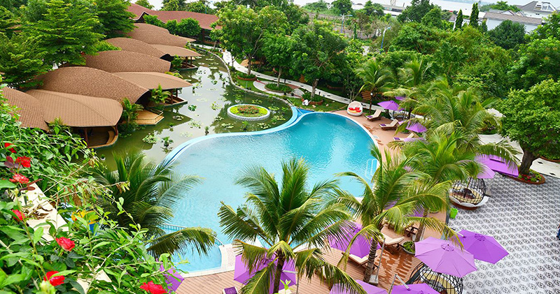 Combo 4N3Đ Nghỉ Dưỡng Cồn Khương Resort 4* Đậm Chất Miền Tây Nam Bộ